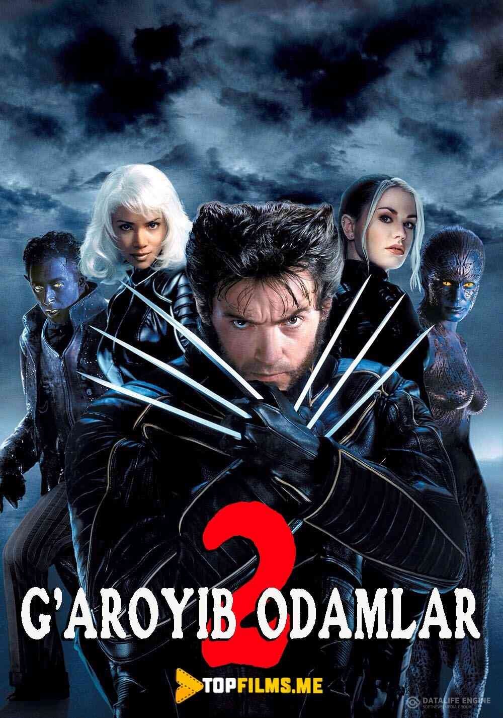 G'aroyib odamlar 2 / X-Men 2 / Rosamaxa 2 Uzbek tilida