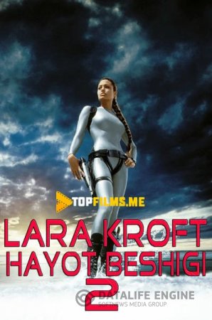 Lara Kroft Hayot beshigi Uzbek tilida